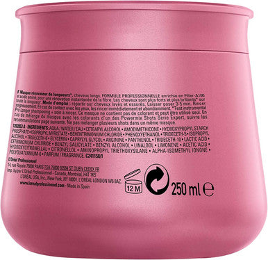 L'Oreal Professionnel Mask With Filler-A100 And Amino Acid For Long Hair With Thin Ends Serie Expert Pro Longer 250 Ml