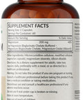 Futurebiotics Magnesium Glycinate 200 Mg Per Serving Chelated For High Absorption, Gentle On Stomach, Non-Gmo, 120 Vegetarian Capsules
