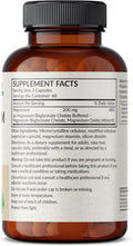 Futurebiotics Magnesium Glycinate 200 Mg Per Serving Chelated For High Absorption, Gentle On Stomach, Non-Gmo, 120 Vegetarian Capsules