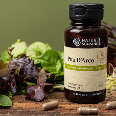 Nature'S Sunshine Pau D Arco 100 Capsules | Supports The Immune System Provides Antioxidants And Assists The Natural Detoxifi