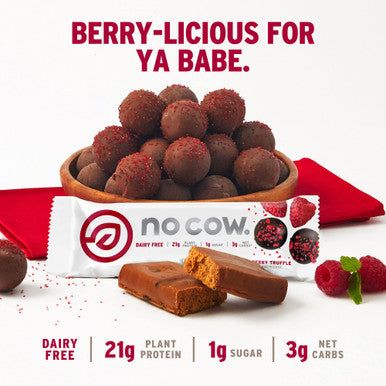 No Cow Bar Raspberry Truffle 1.7 lbs(case of 12) By No Cow Bar