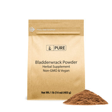 PURE ORIGINAL INGREDIENTS Burdock Root And Bladderwrack Powder Bundle, (1 Lb Each) Herbal Supplements, Lab-Verified