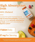 DoctorS Best High Absorption Iron Tablet With Ferrochel Gentle On The Stomach Immune Health Blood Health 27 Mg