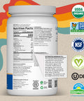 Garden of Life Creamy Vanilla Cookie Protein Powder + Oatmilk 20G Organic Vegan Plant Based Protein Coconut Water Mcts Sprouted Grains Prebiotics Probiotics Non-Gmo Gluten-Free 1.90 Lb