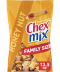 Chex Mix Honey Nut Sweet and Salty Snack Mix, Snacks, Family Size, 13.5 oz