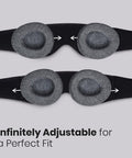 Manta Sleep Manta Original Sleep Mask - Maximum Blackout Sleep Mask For Deep Sleep Adjustable With Detachable Eye Cups Zero Eye Pressure For Back & Belly Sleepers Ideal For Travel Shift Work & Daytime Sleep