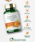 Carlyle Turmeric Supplement 550mg | 60 Capsules | CurcuWin Extract Complex | Vegetarian Non-GMO Gluten