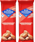 Blue Diamond Almonds, Smokehouse Flavored Snack Nuts, Single Serve Bags (1.5 Oz. Tubes, Pack of 12)