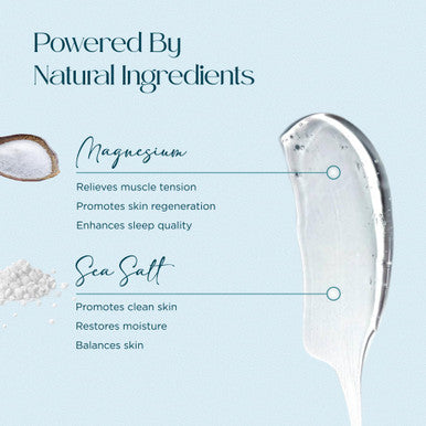 Abundant Natural Health Ocean Soothe Scalp Relief Serum with Highly Concentrated Magnesium Salt for Dry and Flaky Skin, Quick Absorption, All Natural and Fragrance- Leave-In Scalp Treatment, 50mL