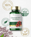 Carlyle Cranberry Supplement | 30000mg | 90 Capsules | Non-GMO and Gluten Formula | Cranberry Pills from Concentrate Extract