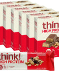 think! Protein Bars, High Protein Snacks, Gluten Free, Kosher Friendly,Variety Pack, Nutrition Bars, 2.1 Oz per Bar, 12 Count (Packaging May Vary)