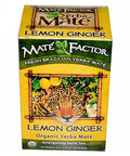 Organic Yerba Mate Tea Lemon Ginger, 20 Bag By The Mate Factor