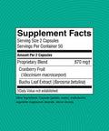 Nature'S Sunshine Cranberry and Buchu Concentrate 100 Capsules