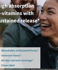 Super B-Complex Methylated Sustained Release Clean Label B Complex 180 Small Tablets