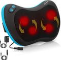 Dr. Scholl'S Multi-Purpose Massage Pillow With Heat Therapy, Versatile Massage Tool For Assisted Pain Relief And Deep Relaxation, Overheat Protection, Auto Shut-Off, Velcro Strap For Easy Fit