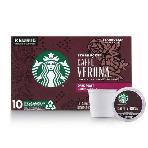 Starbucks K-Cup Coffee Pods, Medium Roast Coffee for Keurig Brewers, Holiday Blend, 100% Arabica, Limited Holiday Edition, 1 Box (32 Pods)