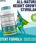 BONESCIE INC Height Growth Maximizer - Reach Natural Height - Made In Usa - Height Pills Bone Growth - Grow Taller Supplement For Adults & Kids - Height Increase Pills - Maximum Height Growth Formula - 120 Caps