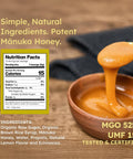 Manuka Honey Lozenges, Lemon Lozenges for Sore Throat Relief, 15 Honey Cough Drops (2.1 oz) ÃƒÂ¢Ã¢â€šÂ¬Ã¢â‚¬Å“ Dry Mouth Lozenges infused with Propolis & Echinacea, made with Raw Honey for Immune Support