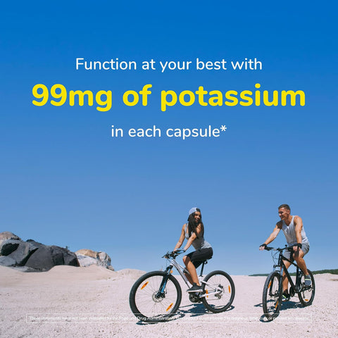 Twinlab Potassium Caps - Electrolyte Supplement For Muscle Heart & Tissue Health - 180 Capsules 99 Mg