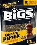 BIGS Sunflower Seeds, Cracked Pepper Flavor, 5.35 oz.