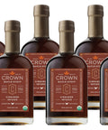 Crown Maple Certified Organic Madagascar Vanilla Infused Maple Syrup, Pure, Gluten Free, No Preservatives, Non-GMO Pairs well with Pancakes, Coffee, Cocktails & Brunch, 12.7 Fl Oz (Pack of 1)