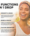 NUTRAHARMONY Liver Support Detox Blend & Vitamin D3 Drops