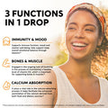 NUTRAHARMONY Liver Support Detox Blend & Vitamin D3 Drops