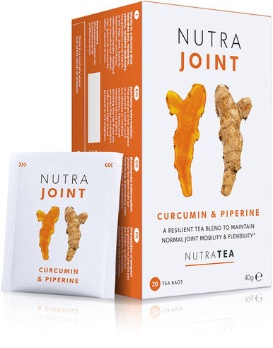 Nutra Tea NUTRAJOINT - Joint Care Tea | Joint Mobility Tea | Joint Flexibility Tea - Relief from Joint Pain - 20 Enveloped Tea Bags - by - Herbal Tea