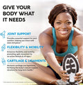 NUTRAHARMONY Glucosamine Chondroitin Capsules & Irish Sea Moss Blend Capsules