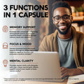 NUTRAHARMONY Organic Vitamin D3 Drops & Lions Mane Mushroom Capsules