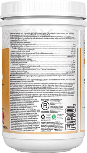 Garden of Life Multi-Sourced Collagen Turmeric Apple Cinnamon 220 G