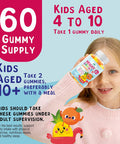 Height Growth Gummies Supplement - Kids Teens Height Increaser Maximizer Grow Taller Vitamins