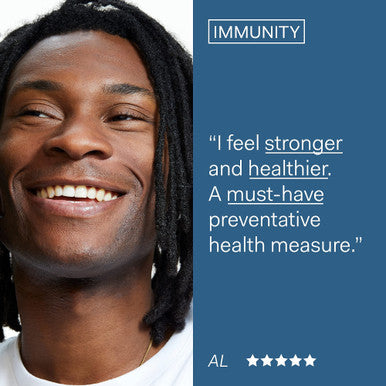 The Nue Co. Immunity Daily Vitamin C Immunity Support Supplement High Strength Vegan GlutenFree NonGMO 30 Capsules