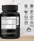 HUMANX Sciatica Focused Formula - Nerve Support Supplement with Stabilized R-Lipoic for Extra Strength - Vitamins Promoting Healthy Back, Hips, Leg, Feet - Neuropathy Supplements - Sciatisil