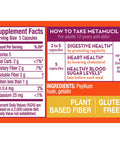Metamucil Superfiber Psyllium Capsules, Gluten Free And Sugar-Free, 200 Ct