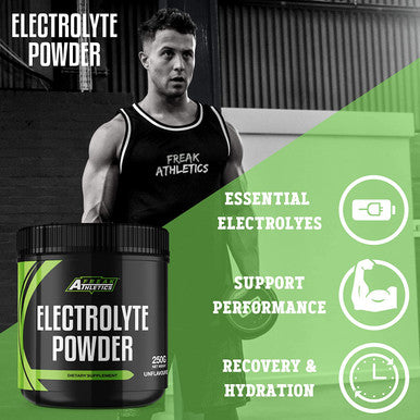 Electrolyte Powder - 250g of Unflavoured Electrolytes - Suitable for Both Men & Women - Made in The UK