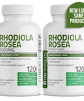 Bronson Rhodiola Rosea Vegetarian Capsules - Adaptogenic Herb - Brain, Stress & Mood Support - Non-Gmo, 120 Count