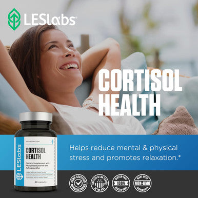 Les Labs Cortisol and Metabolic Health Support Duo- Cortisol Health and Thyroid Support to Help with Balanced cortisol Response and metabolic Health