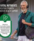 Built Nature Saw Palmetto For Men - Prostate Health Supplement Extract, Non-Gmo, Gluten-Free, Supports Prostate & Urinary Health, Aids Bladder Emptying, Helps Reduce Inflammation & Balding, 60 Capsules