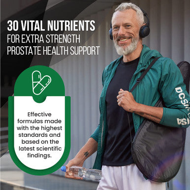 Built Nature Saw Palmetto For Men - Prostate Health Supplement Extract, Non-Gmo, Gluten-Free, Supports Prostate & Urinary Health, Aids Bladder Emptying, Helps Reduce Inflammation & Balding, 60 Capsules