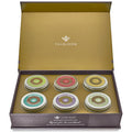 Teabloom Masters Collection - Six Rare Single-Origin Organic Loose Leaf Teas - Milky Oolong White Silver Needle Big Red Robe Golden Monkey Jade Oolong and White Tip Oolong