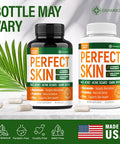 Acne Supplements For Clear Skin With Biotin, Zinc, Vitamin A & Niacin - Acne Pills For Acne Scar Treatment - Cystic Acne Treatment With Probiotics For Gut Health & Glowing Skin - Made In Usa - 60 Caps