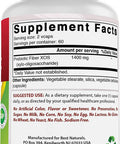 Best Naturals Prebiotics Fiber XOS (Xylo Oligosaccharide) 1400mg Serving 120 Veg Capsules