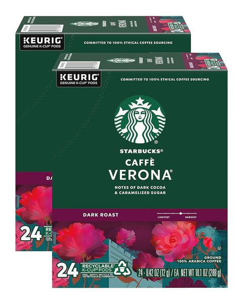 Starbucks K-Cup Coffee Pods, Medium Roast Coffee for Keurig Brewers, Holiday Blend, 100% Arabica, Limited Holiday Edition, 1 Box (32 Pods)