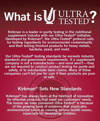 Kirkman Zinc 20 mg 250 Capsules