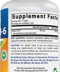 Best Naturals Vitamin B6 50 mg 250 Tablets