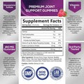 Nature'S Nutrition Nature's Joint Support Glucosamine Gummies Plus Vitamin E - Joint Support Supplement for Occasional Discomfort for Back Knees & Hands - Joint Health & Flexibility Supplement - 60 Gummies