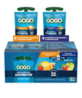 GOGO Active No Sugar Added Electrolytes Fruit Blend Variety Pack, 18 Count | Blueberry strawberry lemon & pineapple orange flavors; Made with real fruit and electrolytes for on the go snacking