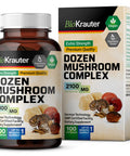 BIO KRAUTER Mauwe Herbs Mullein Gummies - Lung Detox Supplement - Organic Mullein Leaf Herb Extract For Lung Cleanse - 2000 Mg Strength - 60 Vegan Mullein Leaf Gummies Gelatine-Free