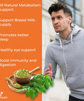 Aitnaturals Organic Moringa - 500 mg (120 Capsules) Rich Antioxidant formula Support Joint & Bone Health Boost Immunity & Digestion Promote Better Sleep Eye Skin & Hair Health Mobility | Non-GMO